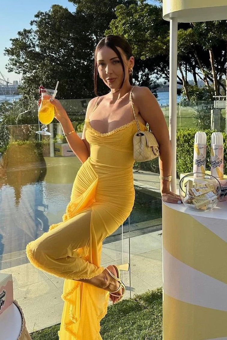 Ruffle Me Sunshine Dress