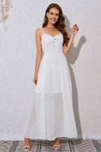 Summer Flowy White Dress