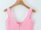 Pink Sculpt Bandage Dress