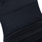 Midnight Tidal Silhouette Dress