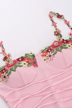 Pink Petal Girdling Dress