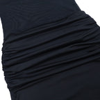 Midnight Tidal Silhouette Dress