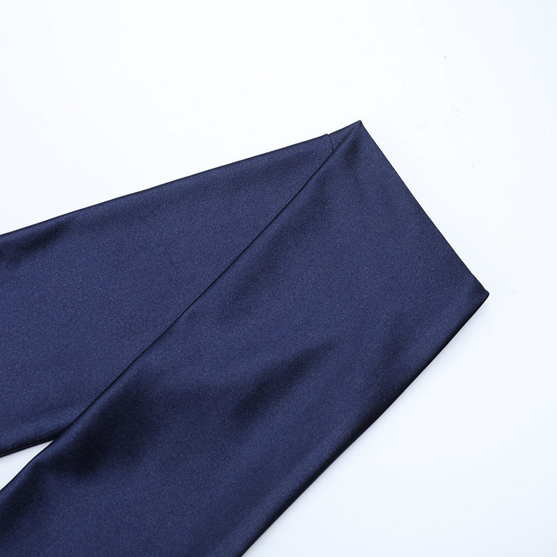 Celestine Satin Evening Dress