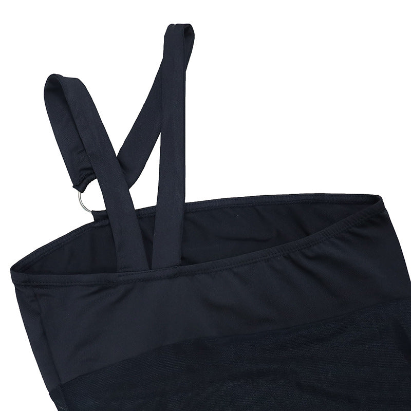 Midnight Tidal Silhouette Dress