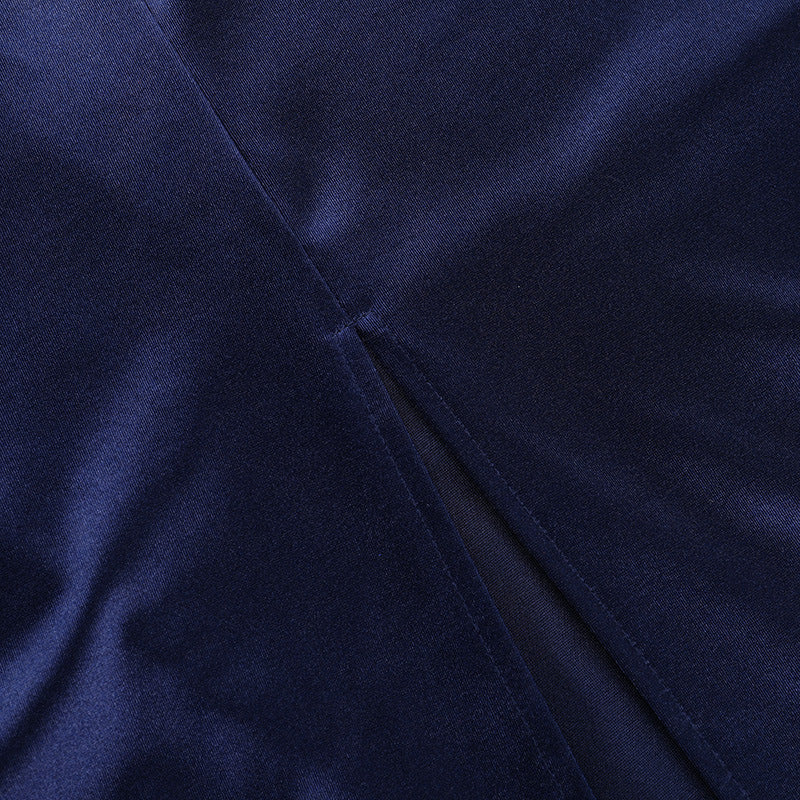 Celestine Satin Evening Dress