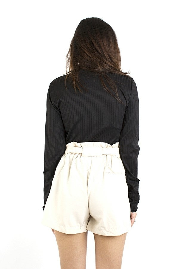 Black Halter Choker Top