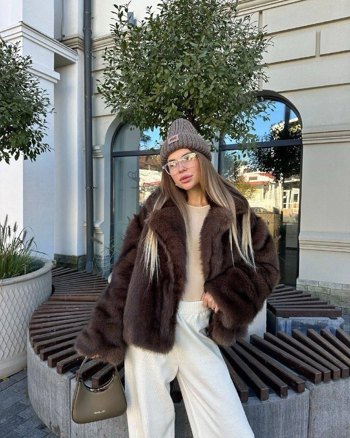 Élan Faux Fur Jacket