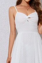 Summer Flowy White Dress