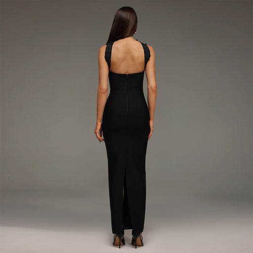 Château Lumière Noir Dress