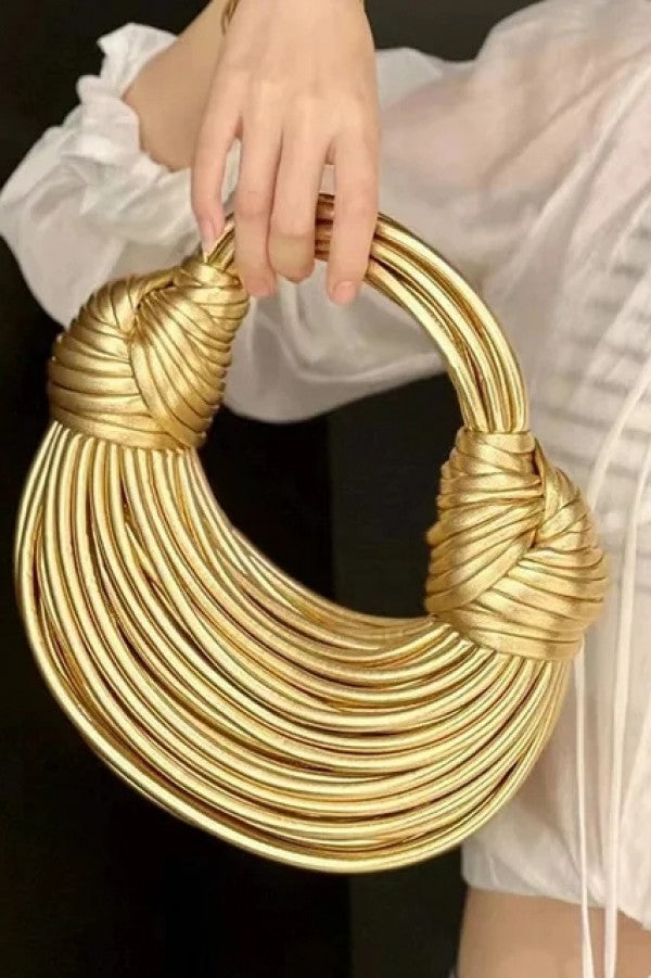 Golden Girls Woven Handbag