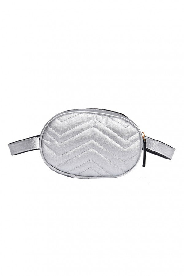 Silver Fanny Pack