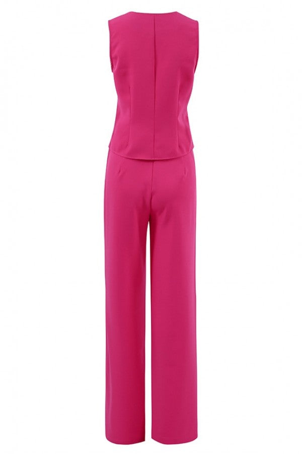 Girl Boss Waist Coat Set