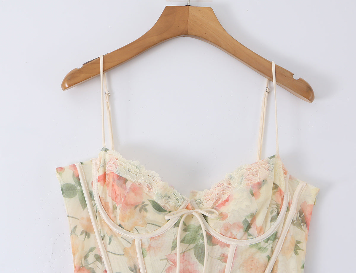Rosalie Floral Corset Dress