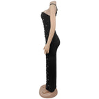 Scarlet Sovereign Evening Gown