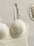 Capri Pearl Sculpted Swimsuit