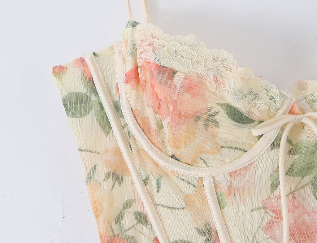 Rosalie Floral Corset Dress