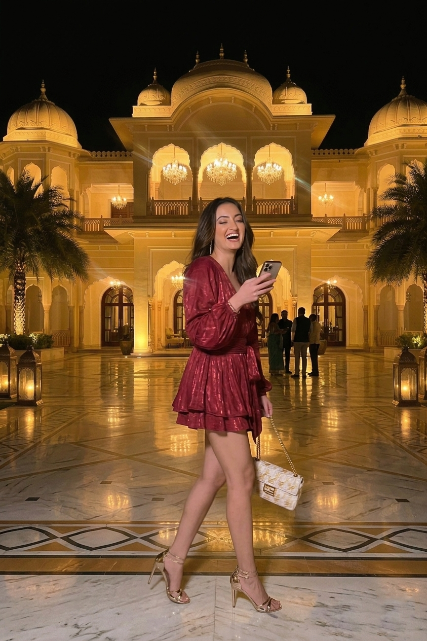 Élitaire Rouge Dress