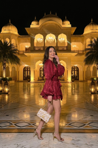 Élitaire Rouge Dress