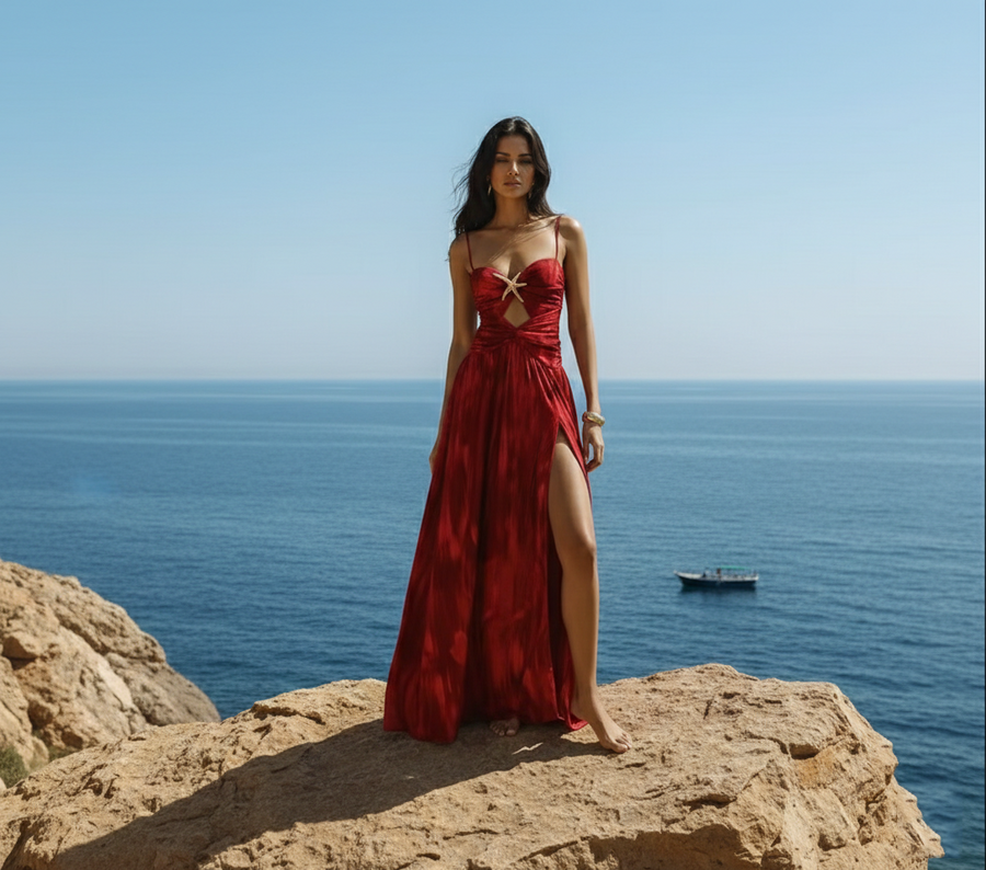 Sangria Coast Two-Piece Set