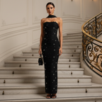 Château Lumière Noir Dress