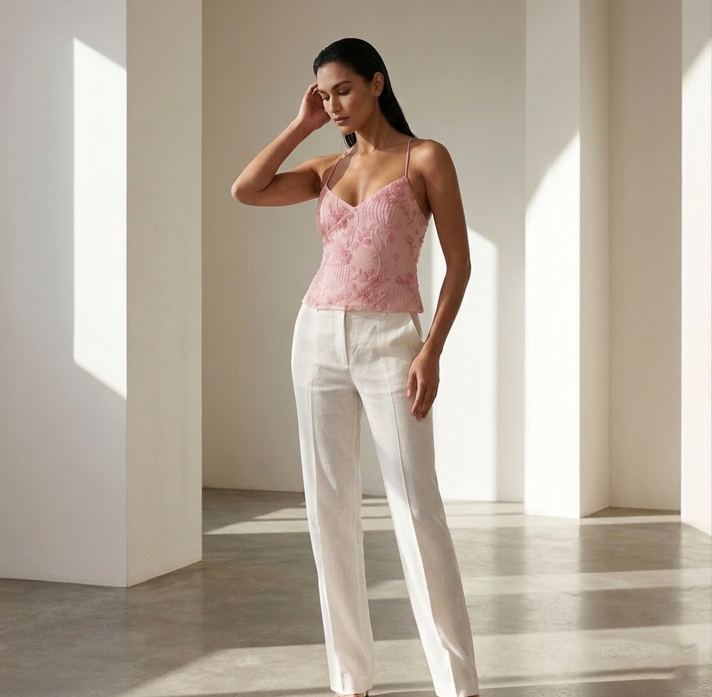 Rosalie Beaded Top