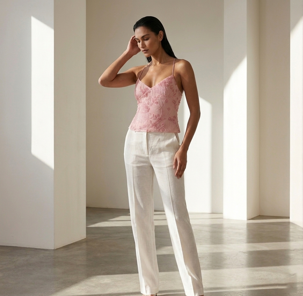 Rosalie Beaded Top