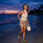 Mosaic Sequin Skirt