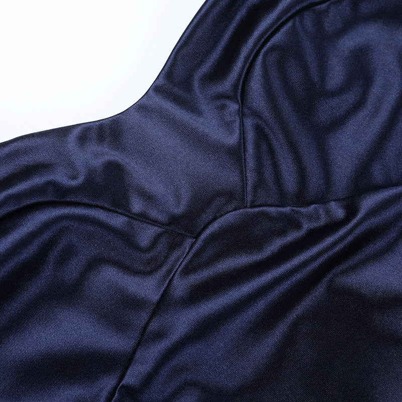 Celestine Satin Evening Dress