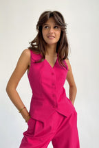 Girl Boss Waist Coat Set