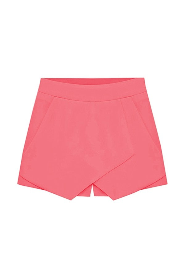 Assymmetrical Origami Shorts
