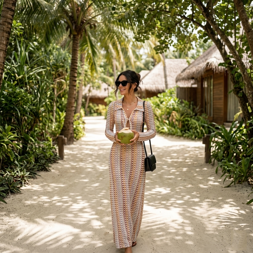 Amalfi Escape Knit Dress