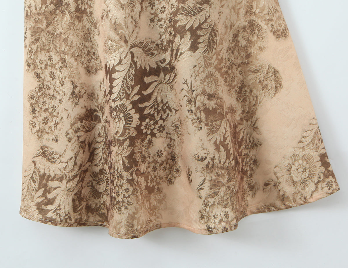 Aurelia Drape Column Gown