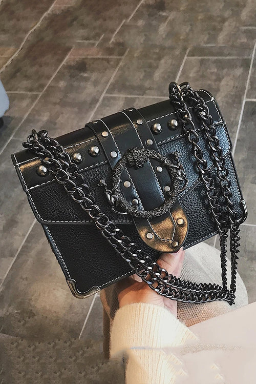 Black Allure Shoulder Bag