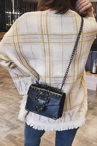 Black Allure Shoulder Bag
