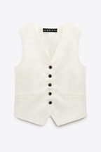 Girl Boss Short Linen Co-ords