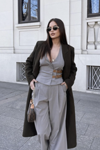 Retro Belt Halter Co-ords