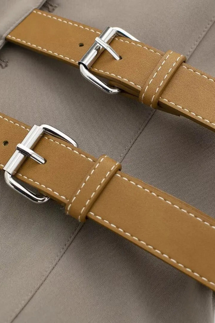 Retro Belt Halter Co-ords