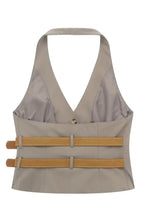 Retro Belt Halter Co-ords
