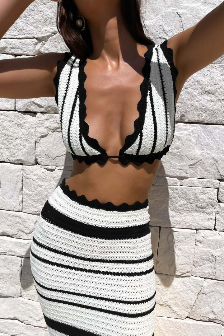 Midnight Sands Crochet Co-ord Set