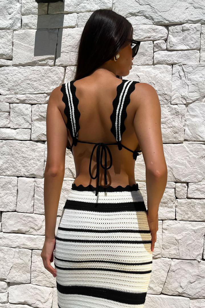 Midnight Sands Crochet Co-ord Set
