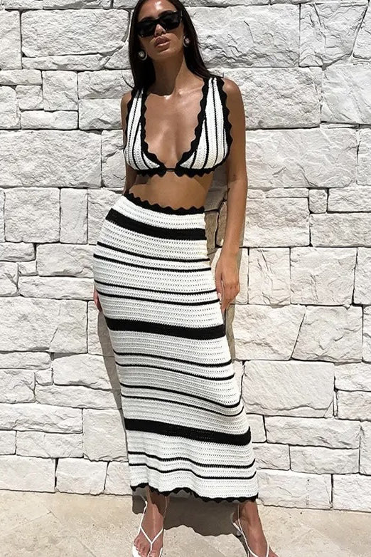 Midnight Sands Crochet Co-ord Set