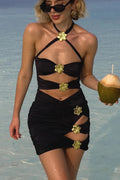 Starlit Petals Monokini Set
