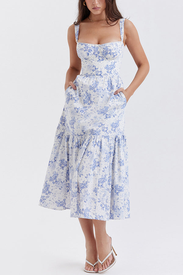Serene Florals Dress
