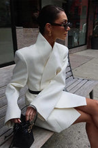 Powerplay White Blazer/Dress