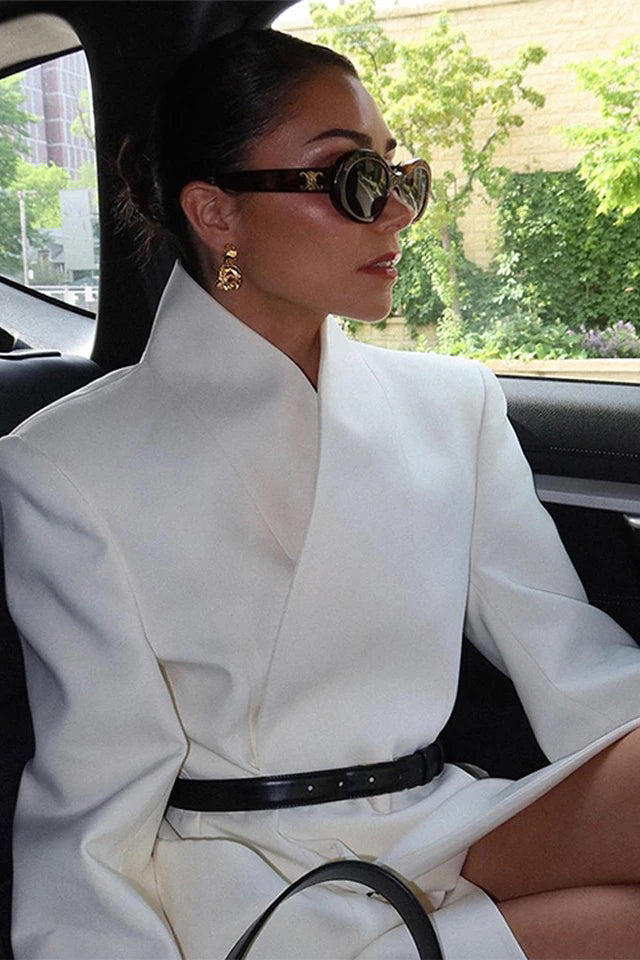 Powerplay White Blazer/Dress