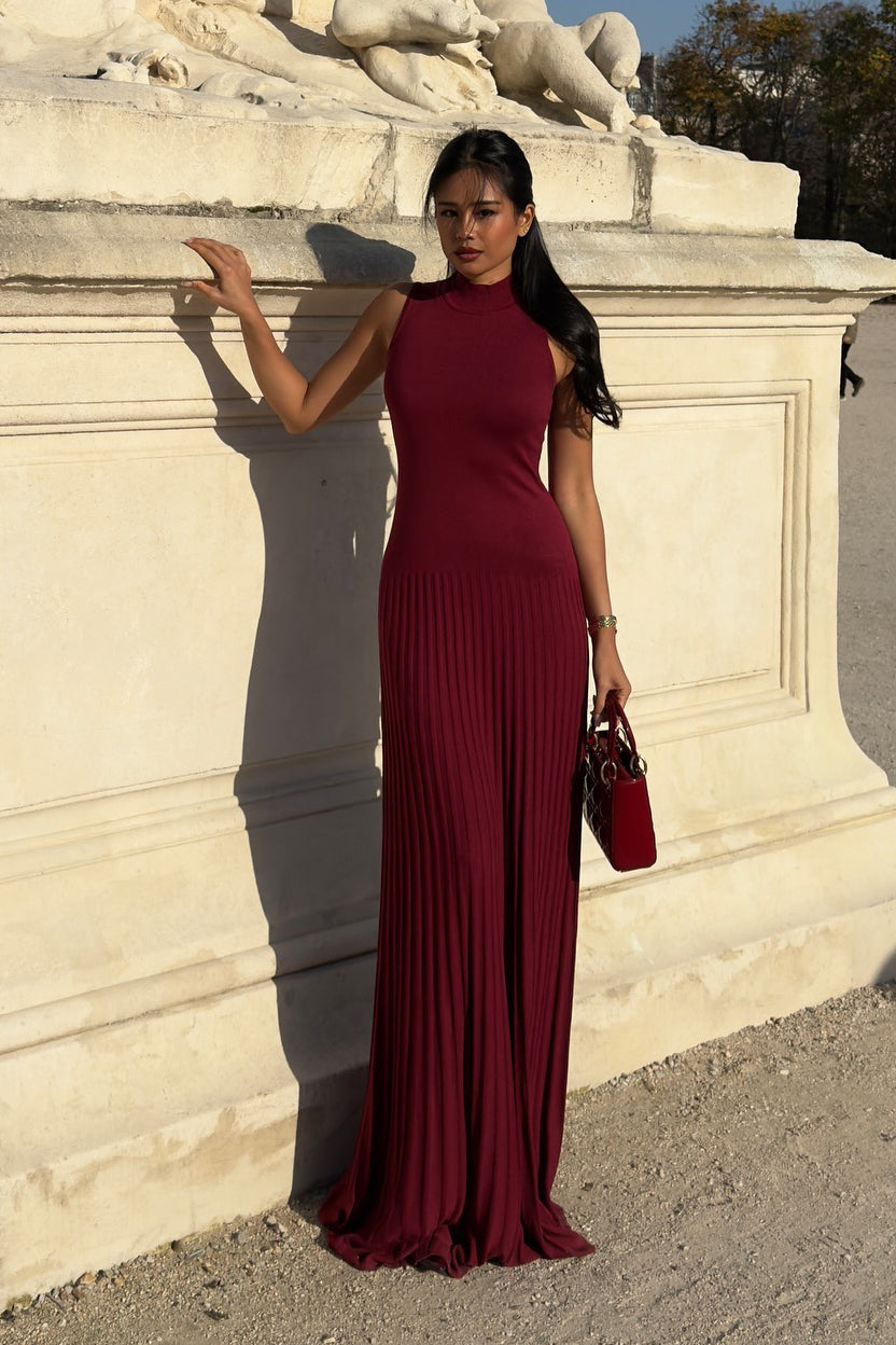 Ribbed Radiance Dress