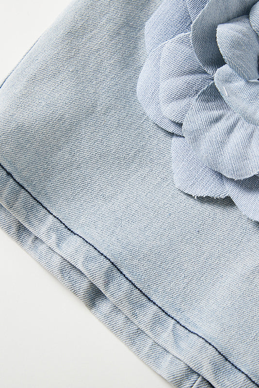 Fleur de Denim Dress
