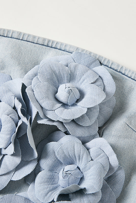Fleur de Denim Dress