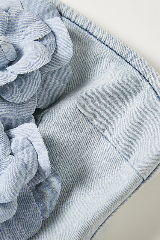 Fleur de Denim Dress