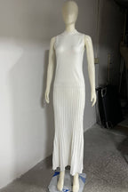 Ribbed Radiance Dress